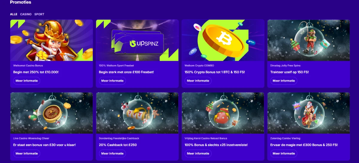 upspinz casino bonussen